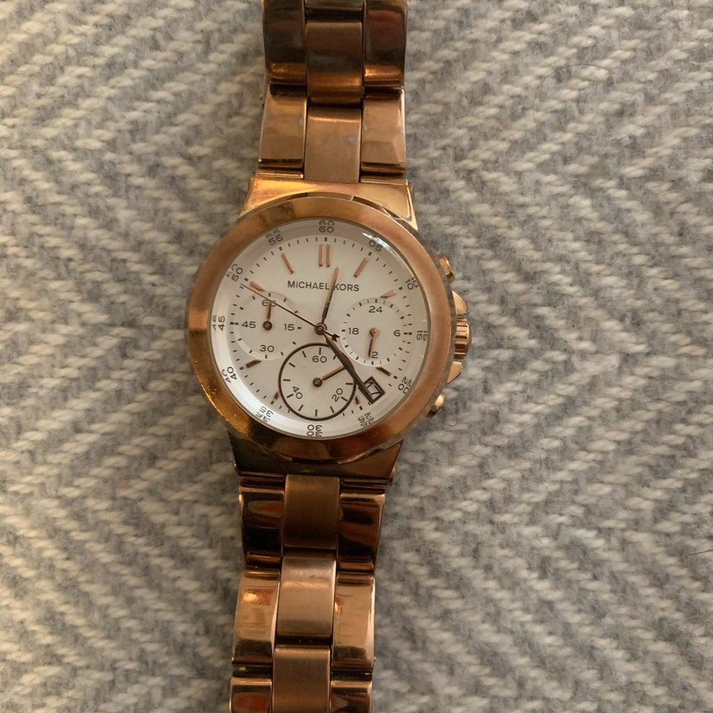 Michael Kors Rose Gold Watch